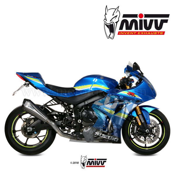 Escape Completo MIVV "Steel" (Acero) Suzuki GSX-R 1000