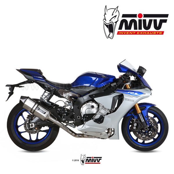 Escape Completo MIVV "Steel" (Acero) Yamaha YZF-R1