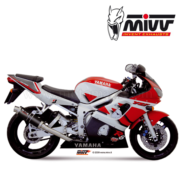 Escape MIVV "GP" Slip-On (Carbono) Yamaha YZF-R6 (HOM.)