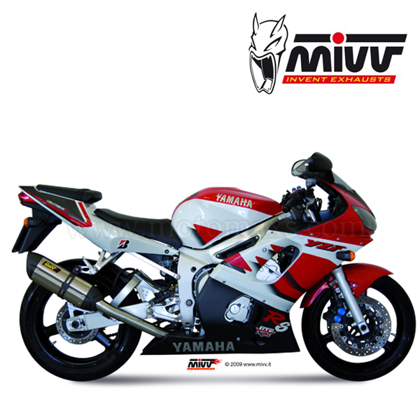 Escape MIVV "Suono" Slip-On (Acero) Yamaha YZF-R6 (HOM.)