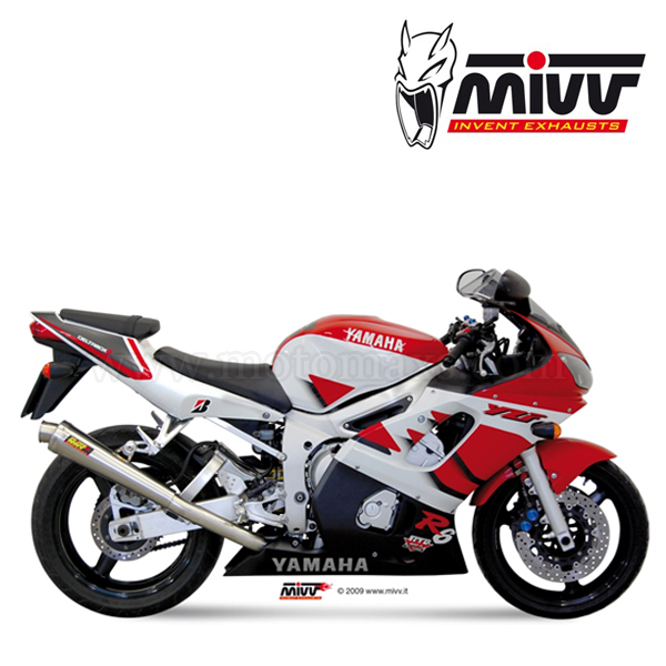 Escape MIVV "X-Cone" Slip-On (Acero) Yamaha YZF-R6 (HOM.)