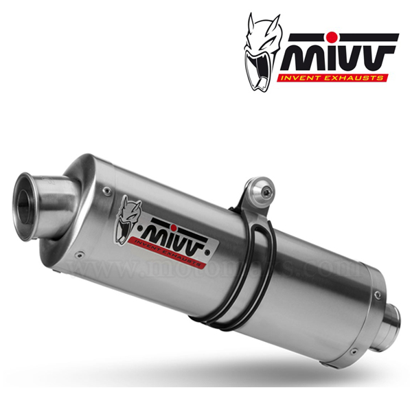 Escape MIVV "Oval" Slip-On (Acero) Yamaha YZF-R6 (HOM.)