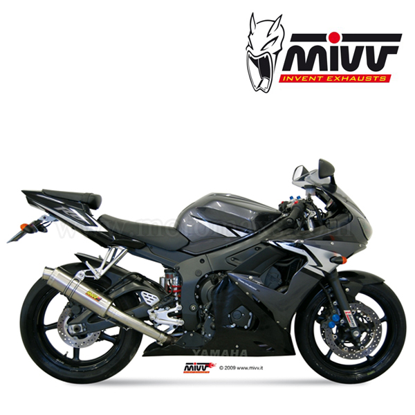 Escape MIVV "GP" Slip-On (Titanio) Yamaha YZF-R6 (HOM.)
