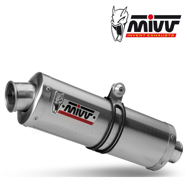 Escape MIVV "Oval" Slip-On (Acero) Yamaha YZF-R6 (HOM.)