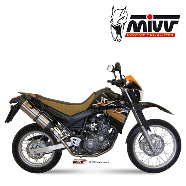 Escape MIVV "Suono" Slip-On (Acero) Yamaha XT 660 R