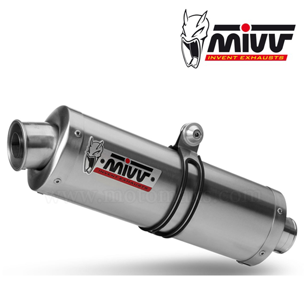 Escape MIVV "Oval" Slip-On (Acero) Yamaha XT 660 R