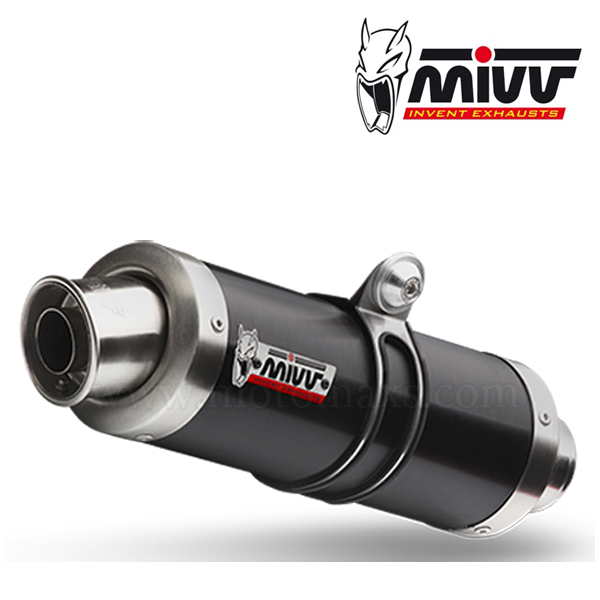 Escape Completo MIVV "GP Black" (Acero) Yamaha TMax 500