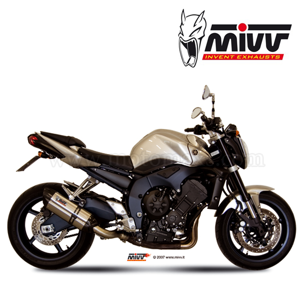 Escape MIVV "Suono" Slip-On (Acero) Yamaha FZ1 (HOM.)