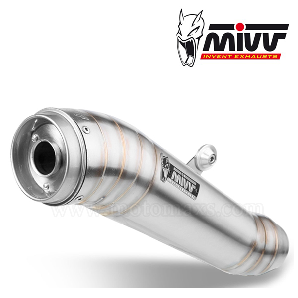 Escape MIVV "Ghibli" Slip-On (Acero) Yamaha FZ1 (HOM.)