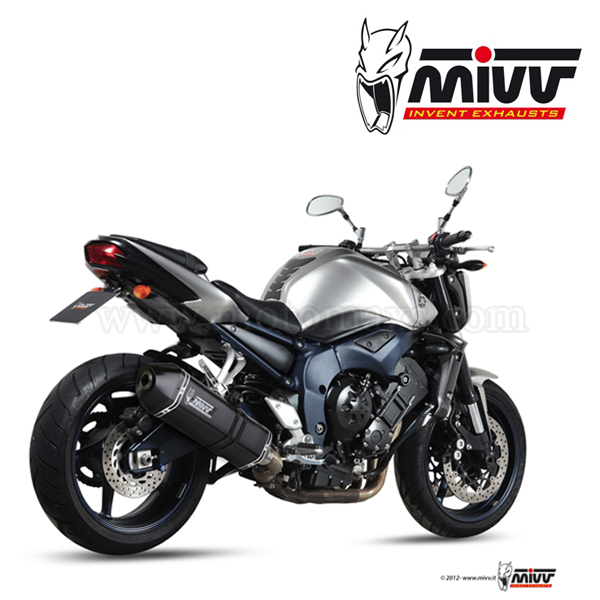 Escape MIVV "Speed Edge Black" Slip-On (Acero) Yamaha FZ1 (HOM.)