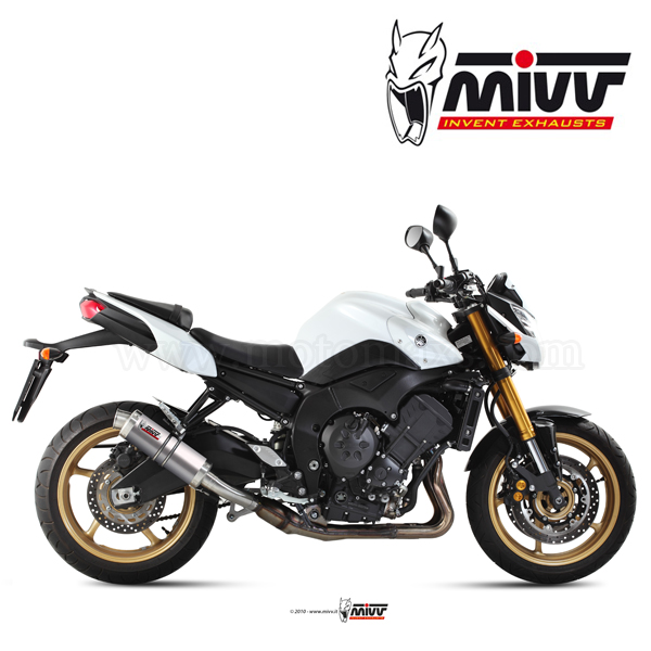 Escape MIVV "GP" Slip-On (Titanio) Yamaha FZ8 (HOM.)