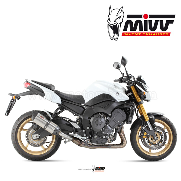 Escape MIVV "Suono" Slip-On (Acero) Yamaha FZ8 (HOM.)