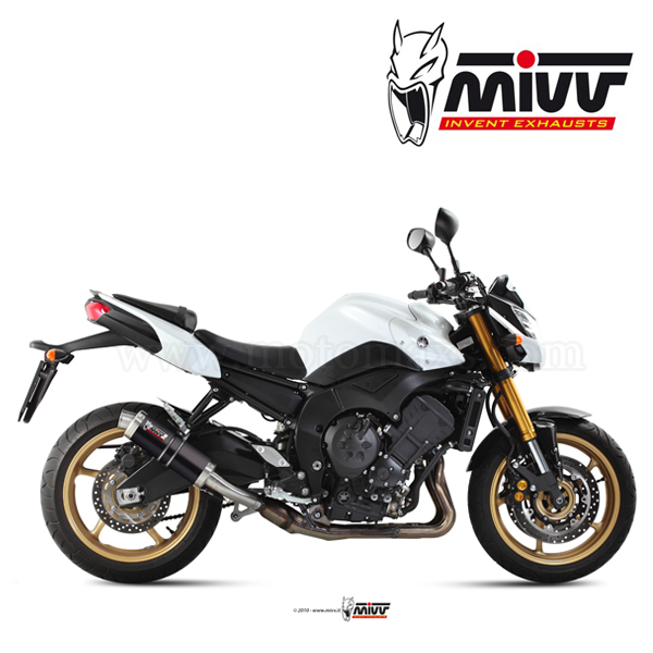 Escape MIVV "GP Black" Slip-On (Acero) Yamaha FZ8 (HOM.)