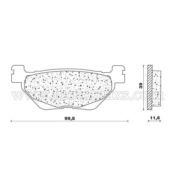 Pastillas Freno Traseras TMax 530