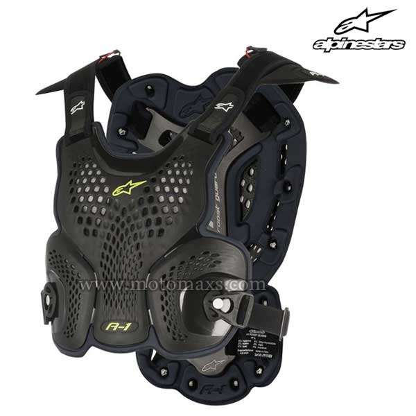 Peto Protector Alpinestars "A-1" Negro-Antracita.