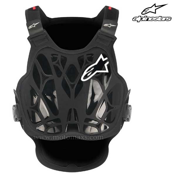 Peto Protector Alpinestars Infantil "A-8 Light" Negro-Blanco-RJ.