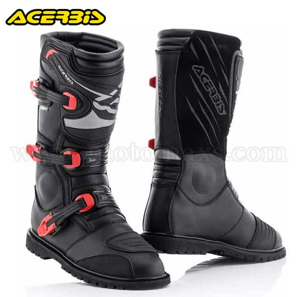 Botas Cross Acerbis "Adventure" Negras.