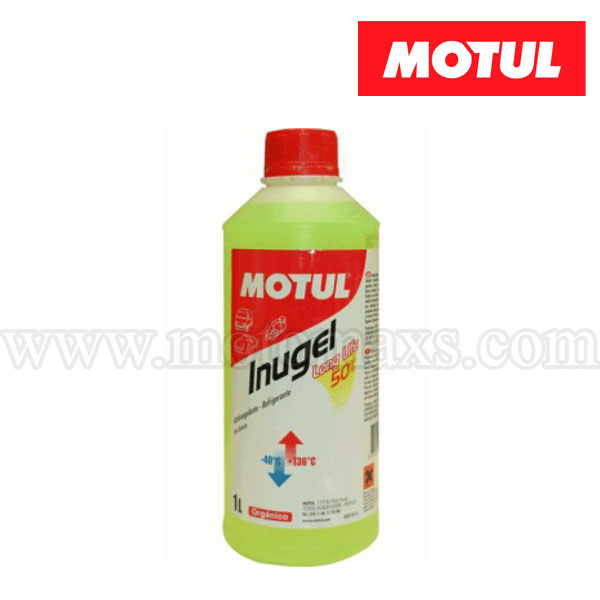 Anticongelante Motul Inugel 50% Long Life 1Litro