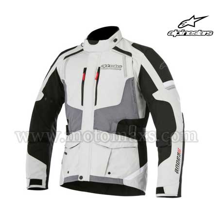 Chaqueta Alpinestars "Andes V2 Drystar" Gris-Negra.