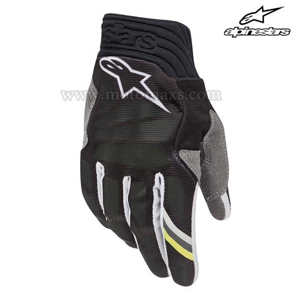 Guantes Cross Alpinestars "Aviator" Antracitas-Negros.