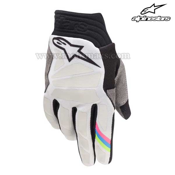 Guantes Cross Alpinestars "Aviator" Grises-Negros.