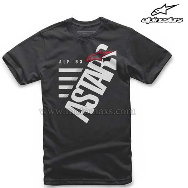 Camiseta Alpinestars "Bigun" Negra.