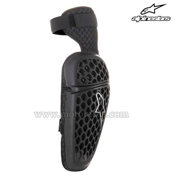 Coderas Alpinestars "Bionic Plus" Negras-Rojas.