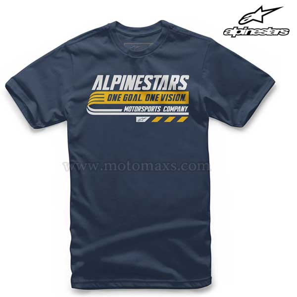 Camiseta Alpinestars "Bravo" Azul.