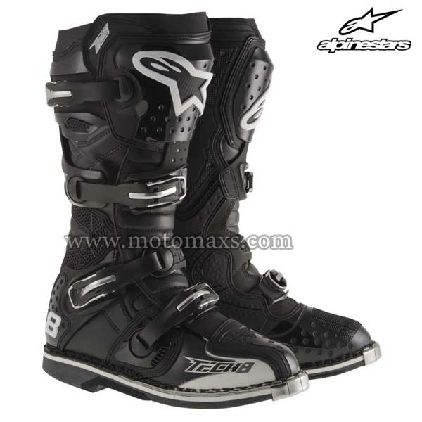 Botas Alpinestars "Tech 8 RS" Negras.
