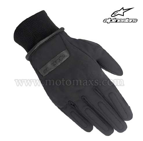 Guantes Alpinestars "C-1 V2 Gore Windstopper" Negros.