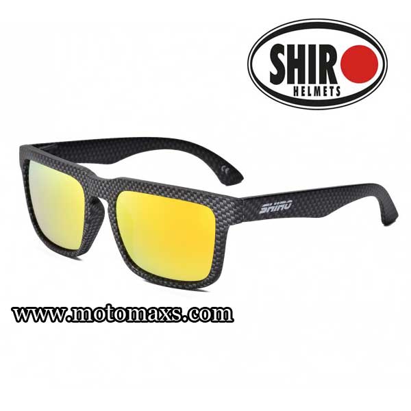 Gafas SHIRO DIAMOND Carbono Lente Dorada