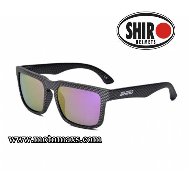 Gafas SHIRO DIAMOND Carbono Lente Purpura