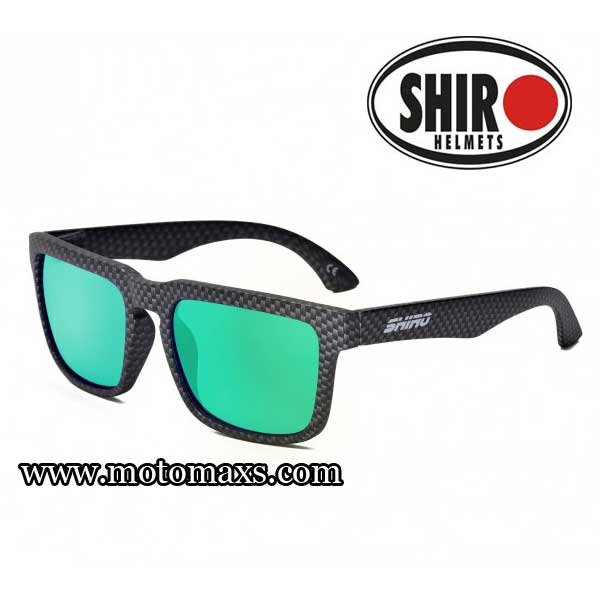 Gafas SHIRO DIAMOND Carbono Lente Verde