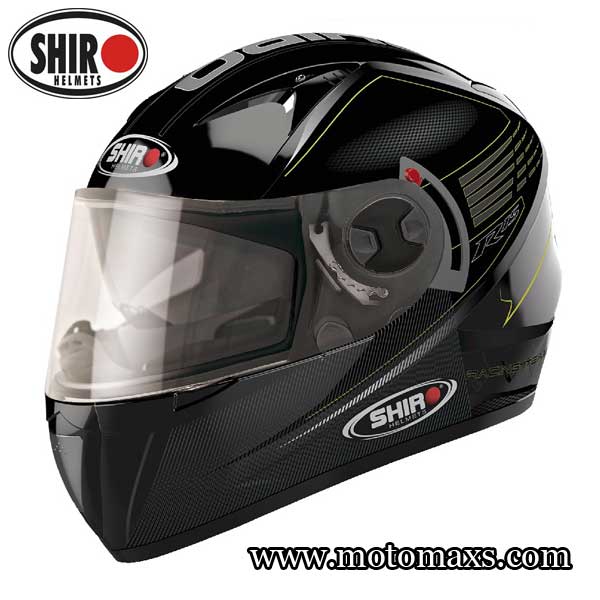 Casco SHIRO SH-3700 R-15 Negro