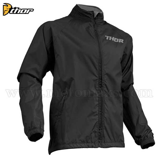 Chaqueta Thor "Pack" Negra-Carbón.