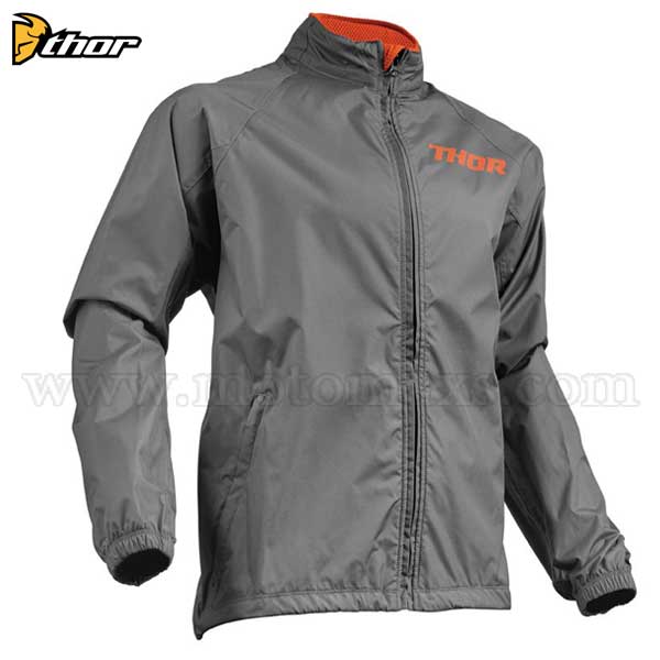 Chaqueta Thor "Pack" Carbón-Naranja.