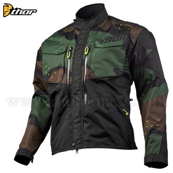 Chaqueta Thor "Terrain" Verde Camo.