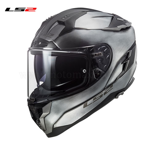 Casco LS2 Challenger FF327 "Jeans" Titanio.