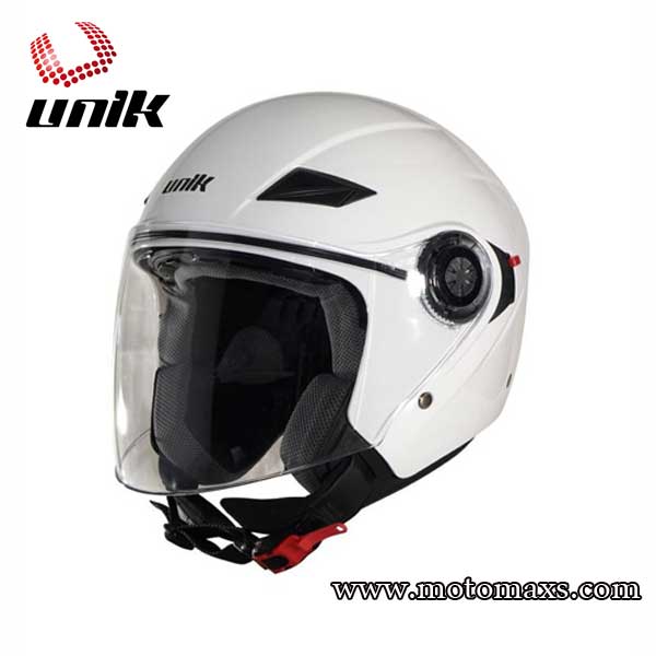 Casco Jet  UNIK CJ-03 Blanco