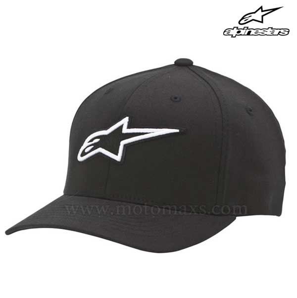 Gorra Alpinestars "Corporate" Negra.