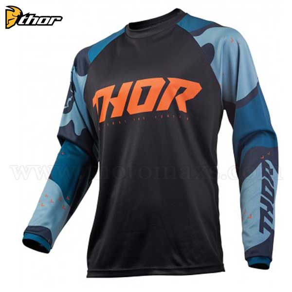 Camiseta Thor "Sector Camo" Azul.