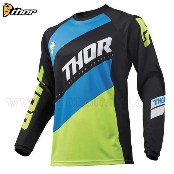 Camiseta Thor "Sector Shear" Negra-Ácido.