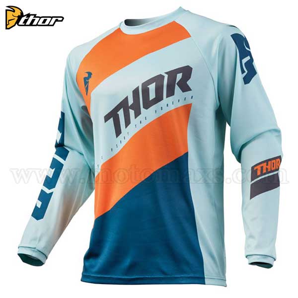 Camiseta Thor Infantil "Sector Shear" Azul Cielo-Pizarra.