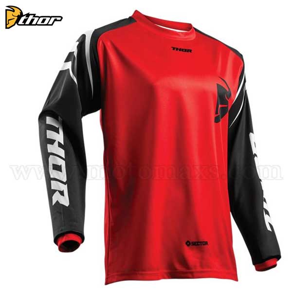 Camiseta Thor "Sector Zones" Roja.