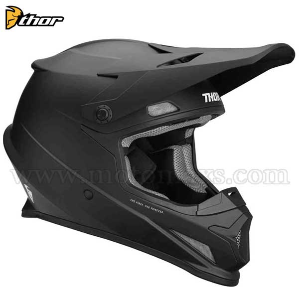 Casco Cross Thor Sector "Mosser" Negro.