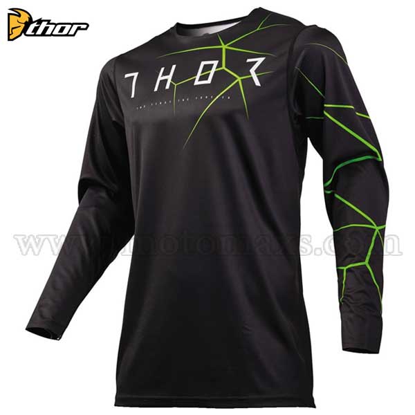 Camiseta Thor "Prime Pro Infection" Negra-Ácido.