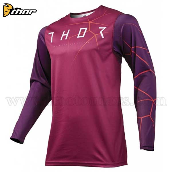 Camiseta Thor "Prime Pro Infection" Marrón-Roja-Naranja.