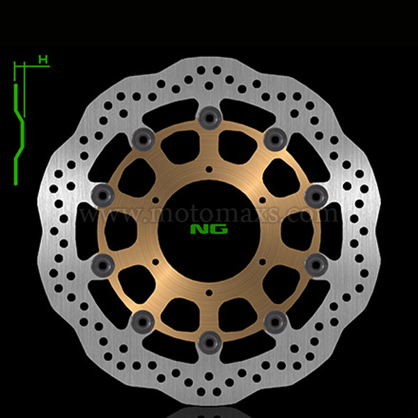 Disco Freno Delantero NG Brake Ondulado
