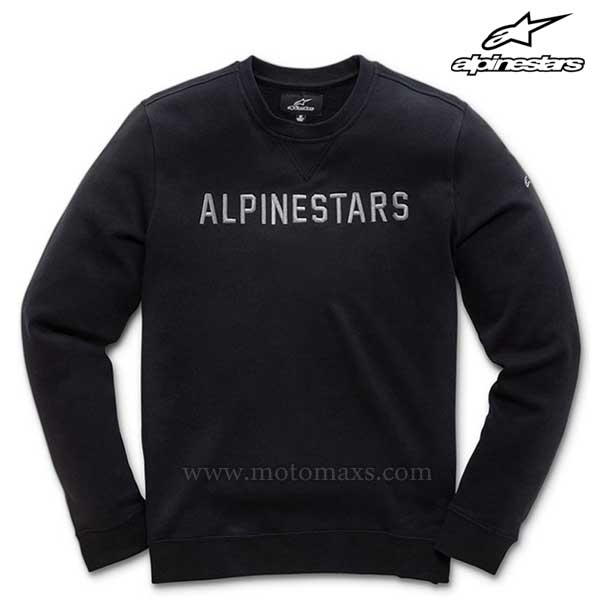 Sudadera Alpinestars "Distance" Negra.