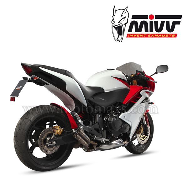 Escape Mivv DOUBLE GUN TITANIO (Homologado)